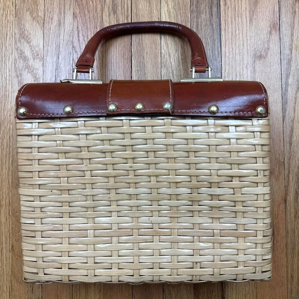 Unbranded Women's Brown and Tan Bag
